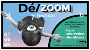 Affiche du Dé/zoom festival ©Vlipp